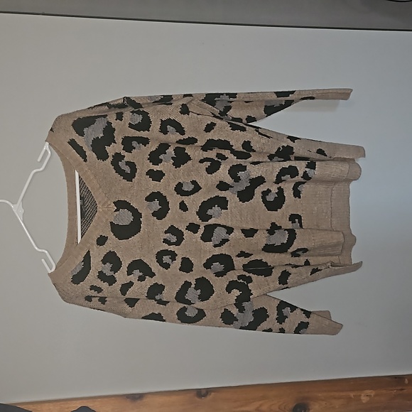 a.n.a Sweaters - Womens animal print sweater